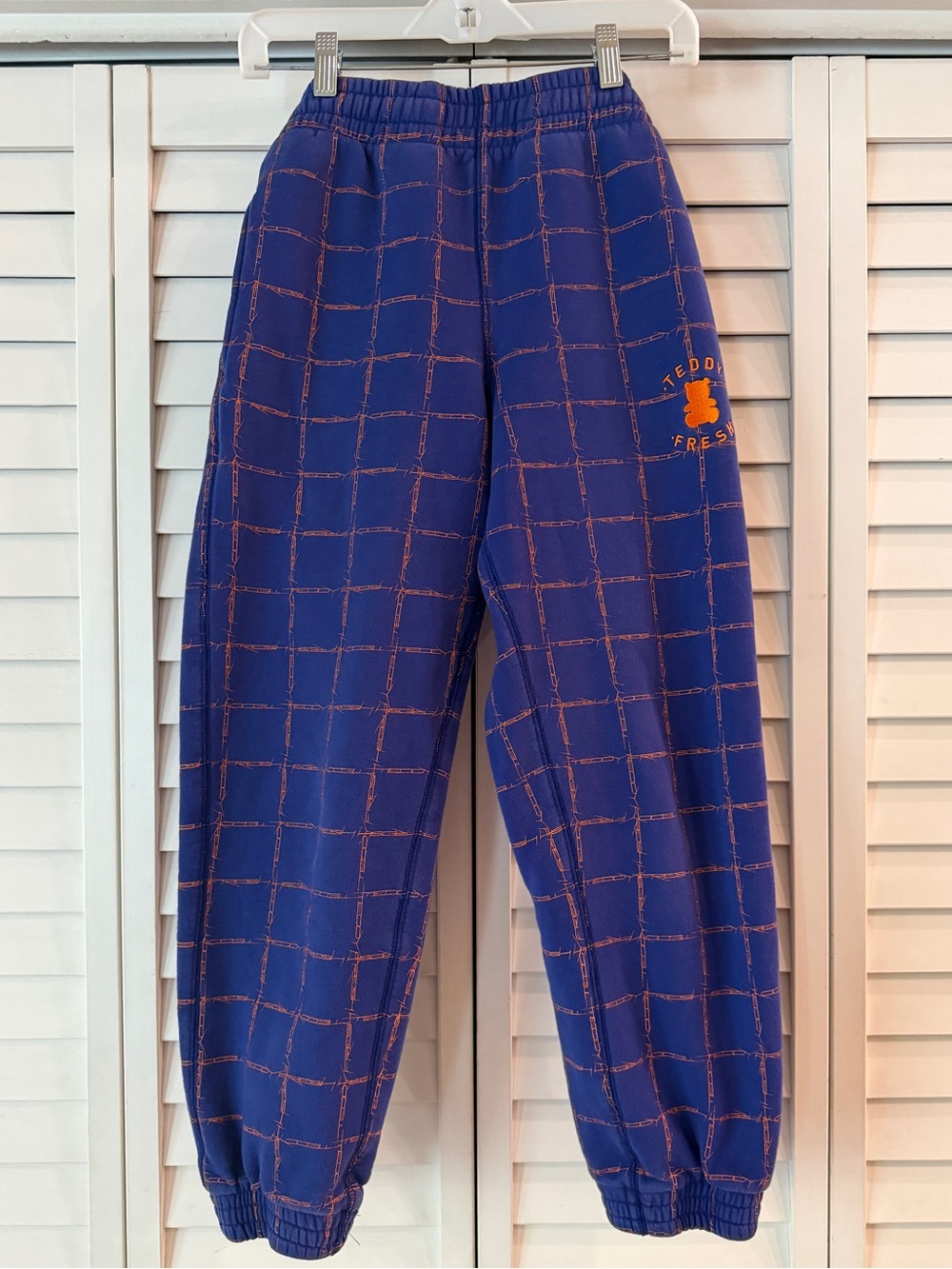 Teddy Fresh Barbed Wire Joggers - Size S